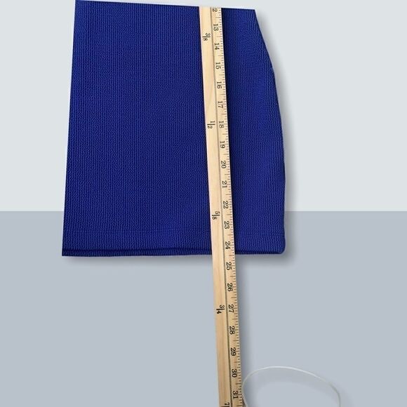 Medium Royal Blue Marciano Bodycon Dress - Picture 4 of 5